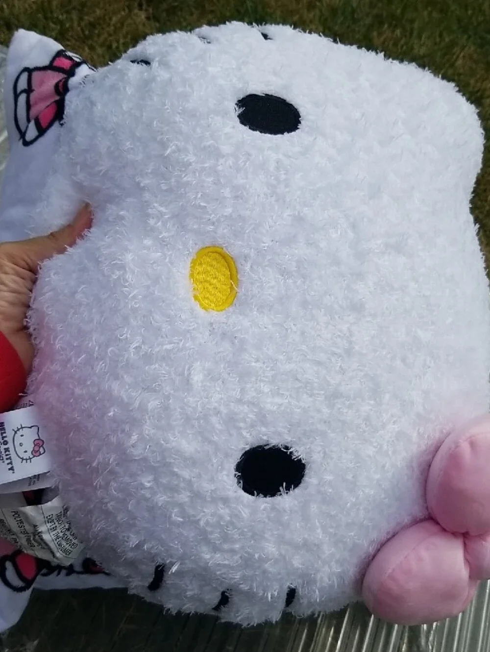Hello Kitty🎀 Plush 2 Accent Pillows in White and PinkNwt